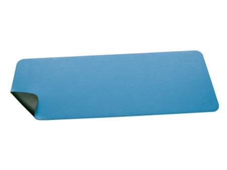 sigel Sous-main, similicuir, enroulable, bleu/vert