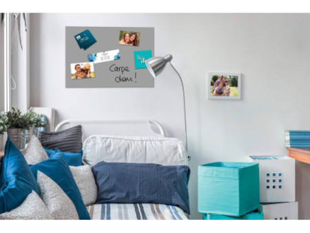 Be!Board Tableau magnétique en verre (L)600x(H)400 mm, gris
