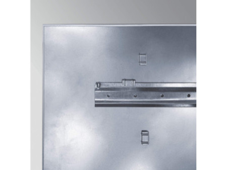 Be!Board Tableau magnétique en verre, 2.400 x 1.200 mm,blanc