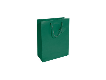 sigel Sac cadeau, vernis mat, taille: L, bleu outremer