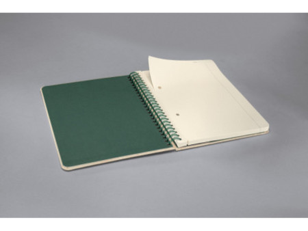 sigel Cahier à spirale Edition Conceptum Nature, A5, bambou