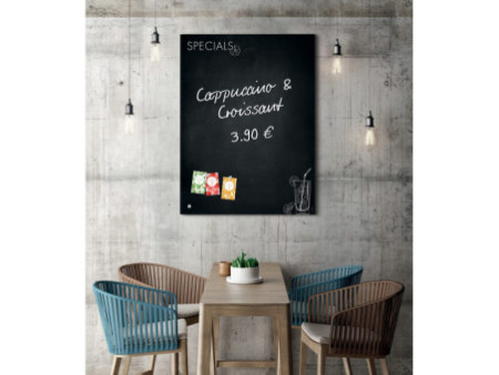 sigel Tableau magnétique en verre artverum Happy Hour