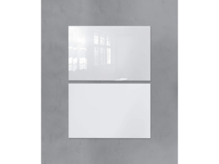 sigel Tableau magnétique en verre artverum, ultra blanc
