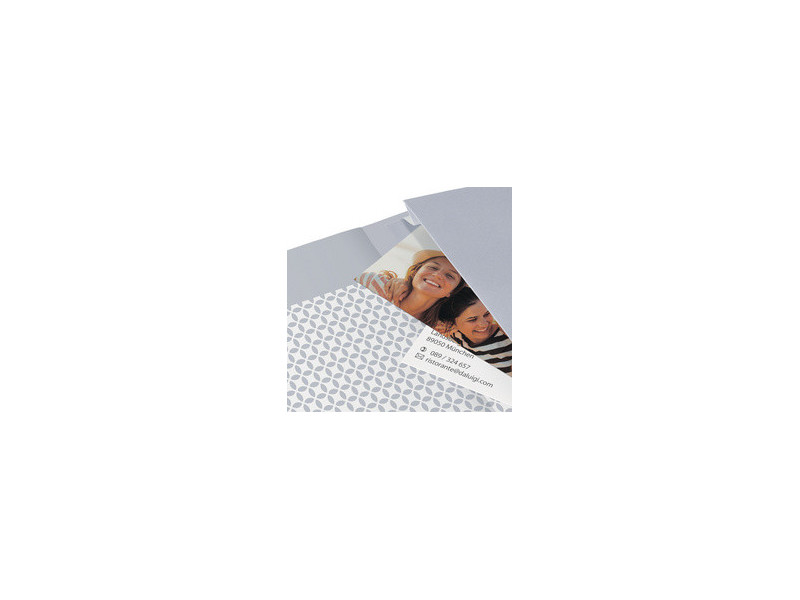 sigel Carnet de notes Jolie, similicuir, A5, gris