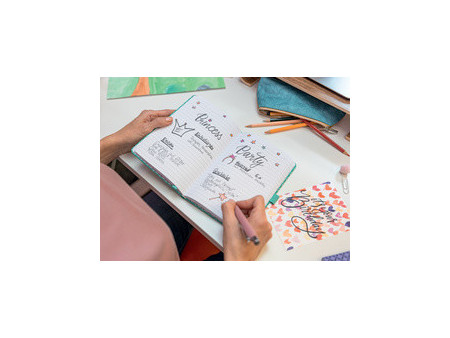 sigel Carnet de notes Jolie Beauty 'Bloom Yellow', A5