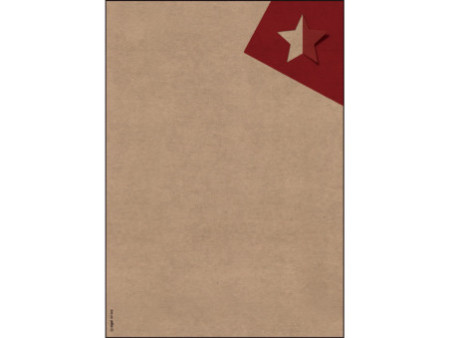 sigel Set de papier à motif de Noël 'Cut-out style', A4