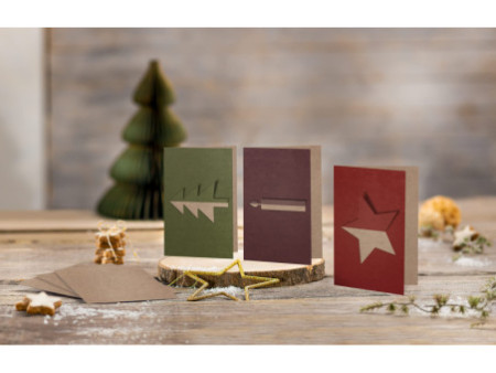 sigel Set de cartes de Noël 'Cut-out style', A6