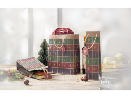 sigel Sac cadeau de Noël 'Cut-out style', grand