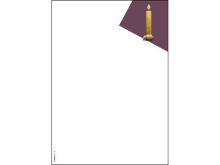 sigel Set de papier motif de Noël 'Cut-out style', A4