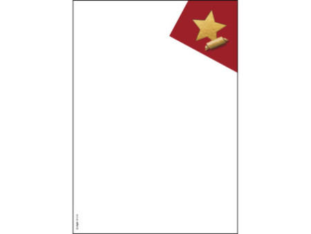 sigel Set de papier motif de Noël 'Cut-out style', A4