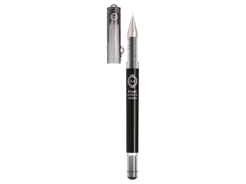 PILOT Stylo bille à encre gel MAICA, tracé: 0,2 mm, noir
