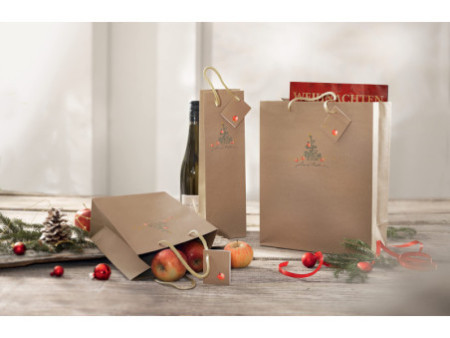 sigel Sac de Noël 'Christmas with apples', petit