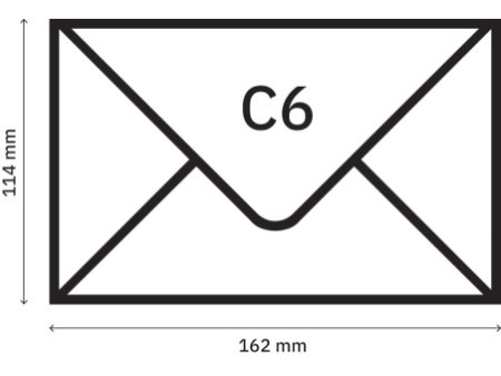 sigel Enveloppe, format C6, blanc, gommée, 100 g/m2 pour