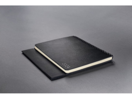 sigel Calendrier de table Conceptum 2026, env. A5, noir