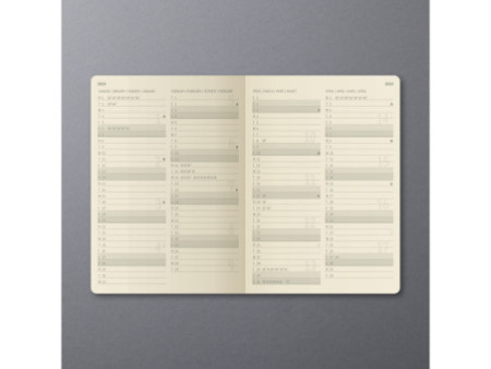 sigel Agenda de poche Conceptum 2026, env. A6, noir