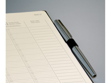 sigel Agenda planning Conceptum 2026, env. A4 noir