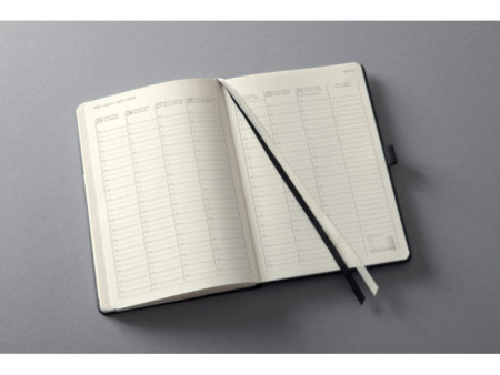 sigel Agenda planning Conceptum 2026, env. A5, noir