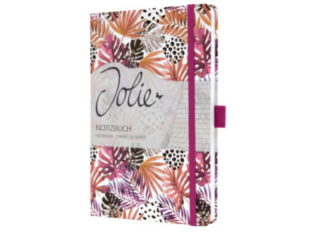 sigel Carnet de notes Jolie Beauty 'Apricot Jungle Fever' A5