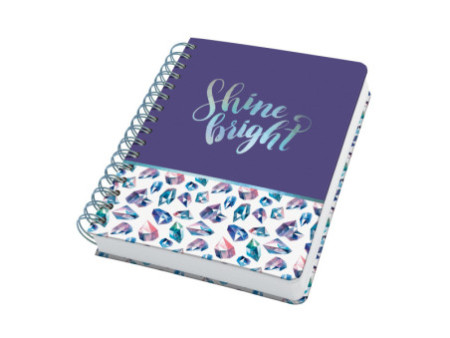 sigel Carnet à spirale Jolie Inspire 'Fairy Gems', A5