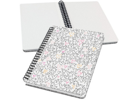 sigel Carnet à spirale Jolie Inspire 'Wild Hearts', A5