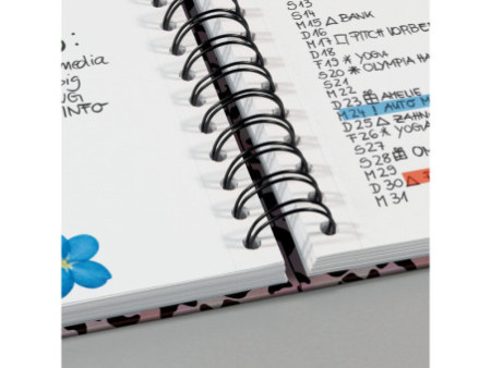 sigel Cahier à spirale Jolie Inspire 'Pink Leo Love', A5