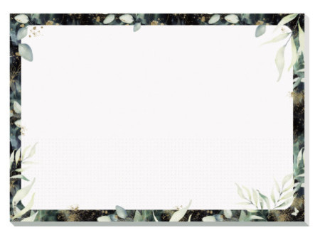 sigel Sous-main en papier Jolie 'Glamorous Leaves', A3