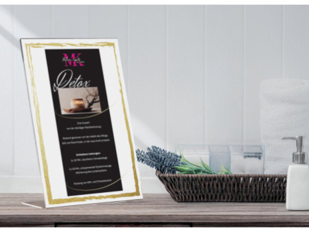 sigel papier Design 'Golden frame', A4, 200 g/m2