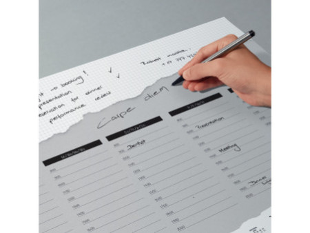 sigel Sous-main bloc papier 'Weelkly Planner', 595 x 410 mm