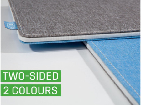 sigel Tapis de souris Eyestyle, bleu clair/gris foncé