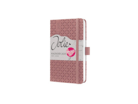 sigel Agenda de poche Jolie Flair 2026, A6, brun rouille