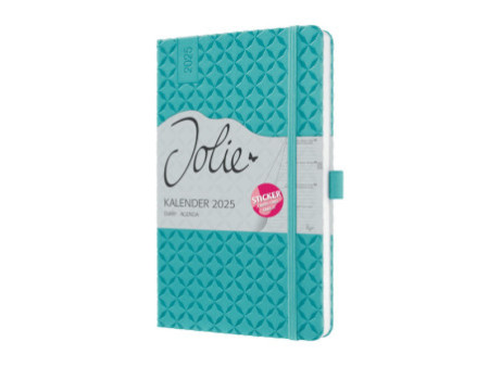 sigel Agenda de poche Jolie Flair 2026, A5, turquoise