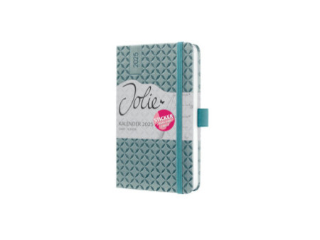 sigel Agenda de poche Jolie Flair 2026, A6, bleu océan