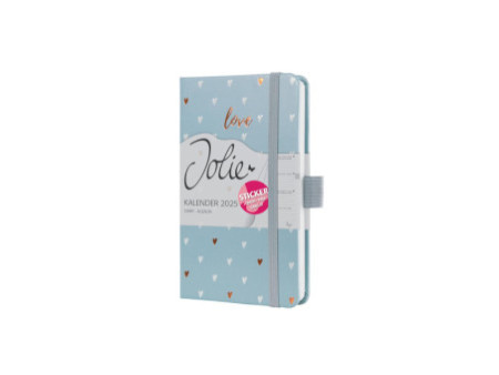 sigel Agenda de poche Jolie Beauty 2026 'Grey Love', A6