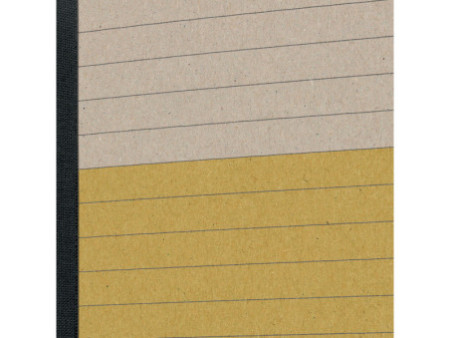 sigel Carnet de notes, A5, ligné, 400 pages, jaune clair