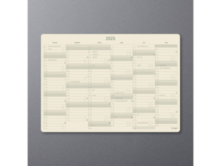 sigel Agenda planning Conceptum 2026, A4+, noir