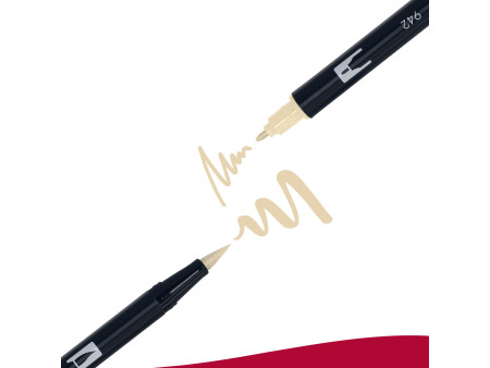 TOMBOW Feutre double pointe 'DUAL BRUSH PEN ABT', set de 12