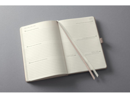 sigel Agenda planning Conceptum 2026, env. A5, taupe