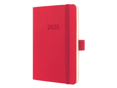 sigel Agenda de poche Conceptum 2026, env. A6, rouge