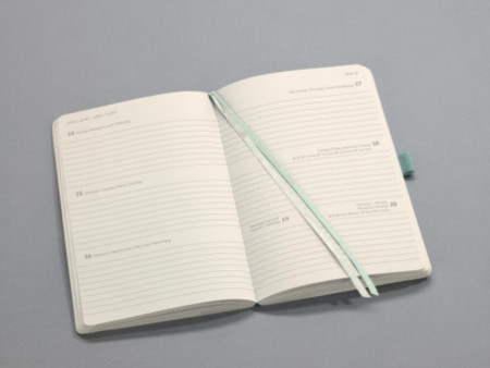 sigel Agenda de poche Conceptum 2026, env. A6, vert menthe