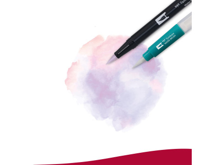 TOMBOW Feutre double pointe 'DUAL BRUSH PEN ABT', set de 12