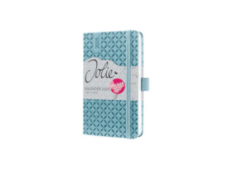 sigel Agenda de poche Jolie Flair 2026, A6, bleu ciel