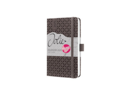 sigel Agenda de poche Jolie Flair 2026, A6, marron
