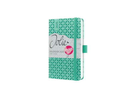 sigel Agenda de poche Jolie Flair 2026, A6, vert menthe