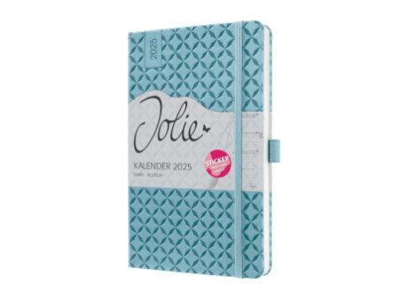 sigel Agenda de poche Jolie Flair 2026, A5, bleu ciel