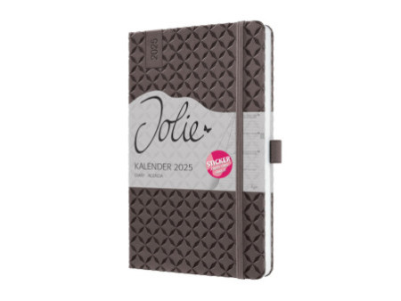 sigel Agenda de poche Jolie Flair 2026, A5, marron