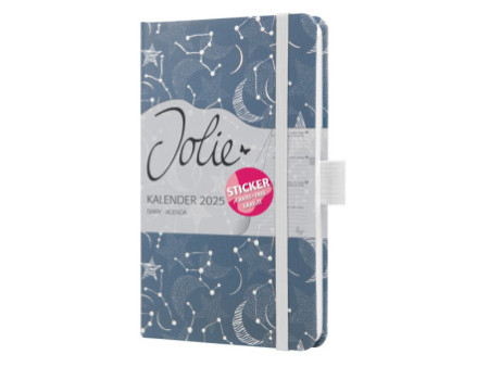 sigel Agenda de poche Jolie Beauty 2026 'Cosmic Fantasy Blue