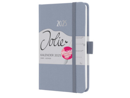 sigel Agenda de poche Jolie Feel 2026, textile, A6, lilas