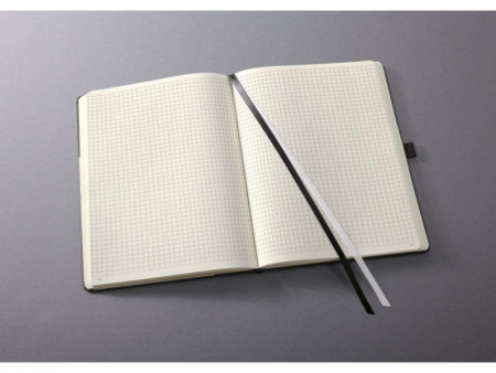 sigel Carnet de notes Conceptum, A4+, quadrillé, noir