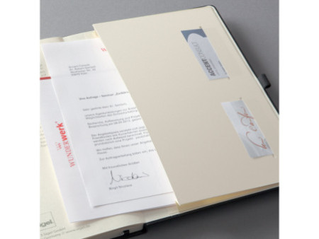 sigel Carnet de notes Conceptum, A4+, quadrillé, noir