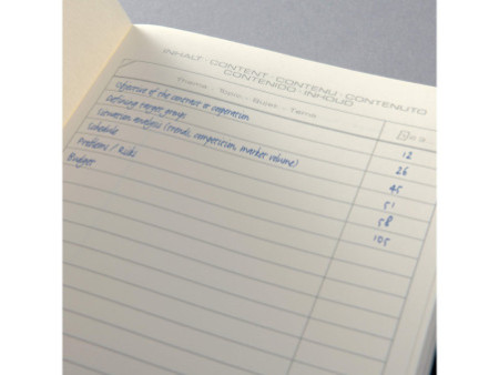 sigel Carnet de notes Conceptum, A5, pointillé, noir